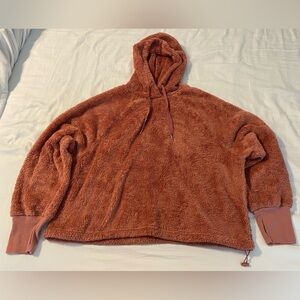 Old navy Cozy Rust fleece pullover